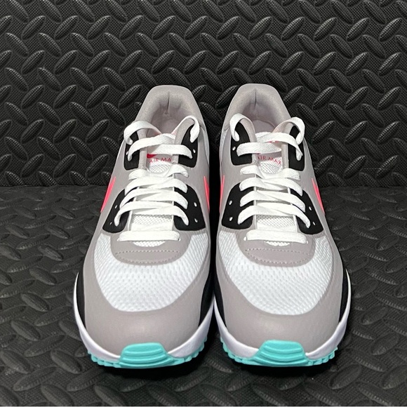 Nike Air Max 90 Golf Aurora Hot Punch Golf Shoes Mens Size 10.5 - Picture 4 of 5